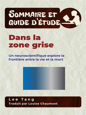 cover image of Sommaire Et Guide D'Étude--Dans La Zone Grise
